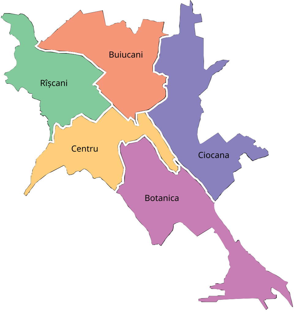Карта Кишинёва